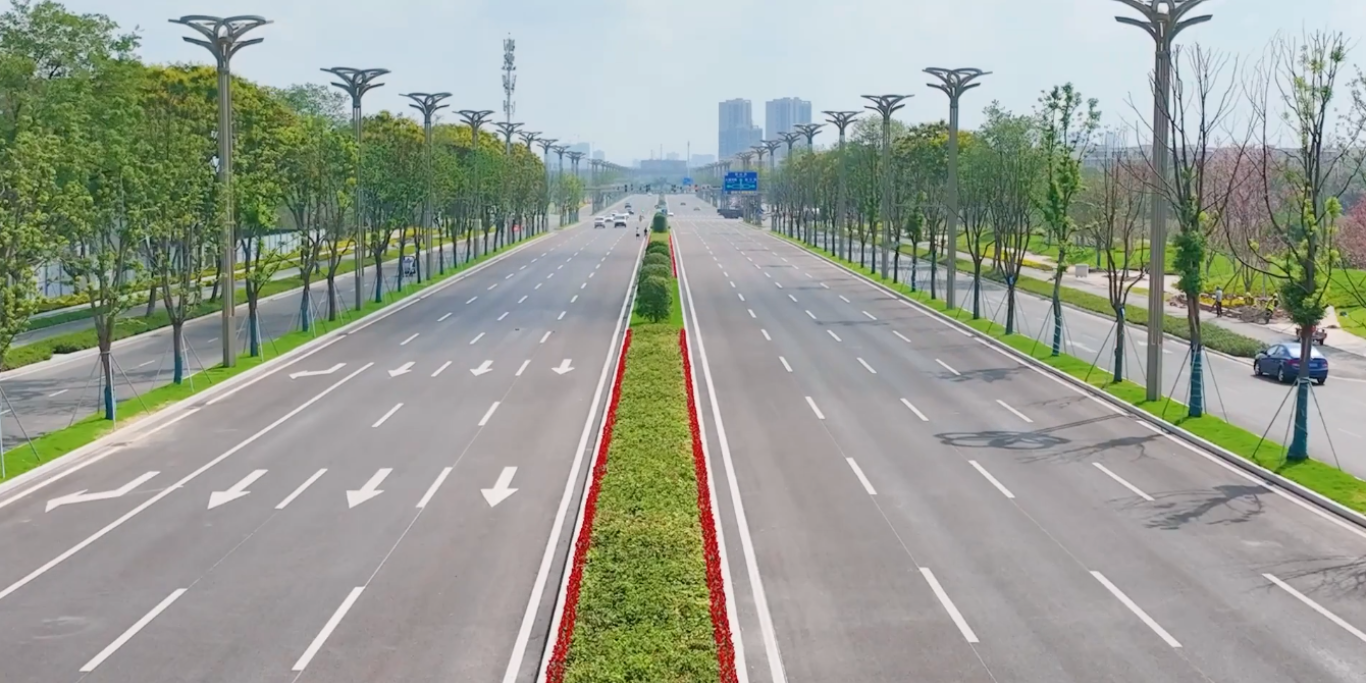 太炫酷啦！德陽首條“智慧道路”試通車！位置在……